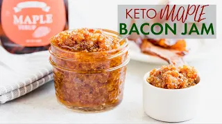 Keto Maple Bacon Jam