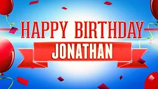 Happy Birthday Jonathan