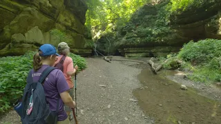 Illinois Canyon & Kaskaskia Trails at Starved Rock State Park.