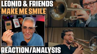 "Make Me Smile" (Chicago Cover) by Leonid & Friends, Reaction/Analysis by Musician/Producer