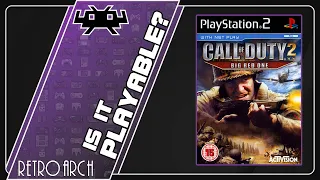 Is Call Of Duty 2: Big Red One Playable? RetroArch Performance [Series X | PCSX2]