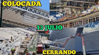 💥 PRIMERA en SU SITIO ⚠️ OBRAS del SANTIAGO BERNABÉU (13 julio 2023)