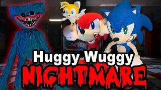 Knuckles Poppy Playtime NIGHTMARE! - Sonic The Hedgehog Movie