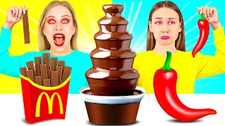 تحدي فوندو الشوكولاتة #1 BooBoom Challenge