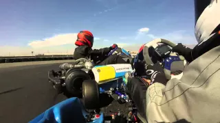 Karting crash
