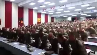 US Marines Singing  'Days of Elijah'