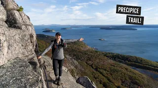 Hiking the Precipice Trail at Acadia National Park! (+ Gorham Mountain Loop & Great Head)