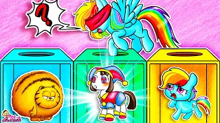 MY LITTLE PONY Funny Stories: Rainbow Dash Don't Choose The Wrong Daughter! | Annie Korea