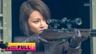 [Sniper Movie] A female sniper occupied the high ground and killed 100 Japanese soldiers!