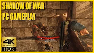 Shadow of War Quick Walkthrough part 1 in 4k-Ultra (PC)