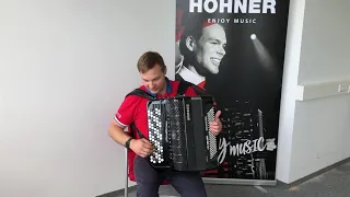 Обзор баяна Hohner Mattie. Хоннер Матье баян.