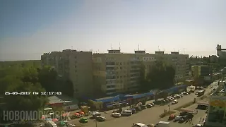 Timelapse 25-09-2017 - Новомосковск, Украина