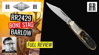 🇺🇸 Roughryder Cinnamon Bone Stag Barlow | UNBOXING | Review | UKLegal | EDC | RR2429 | Pocketknifes