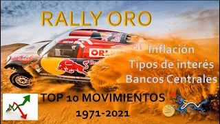 Rally ORO histórico: TOP 10 ↗️↙️