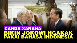 Momen Jokowi Ngakak PM Timor Leste Becanda Gunakan Bahasa Indonesia
