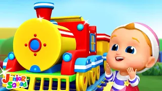Train Song, Fun Vehicle Song and Nursery Rhymes for Kids