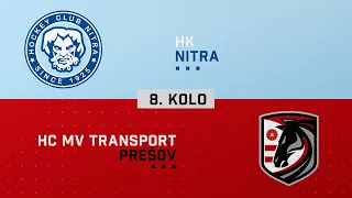 8.kolo HK Nitra - HC MV Transport Prešov 4:3 HIGHLIGHTSA