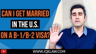 Can I Get Married in the US on a B-1 or B-2 Visa?