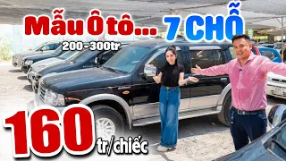 Những mẫu Ô tô 7 CHỖ...200tr ba trăm triệu mua NHIỀU NHẤT | Auto Pháp Anh