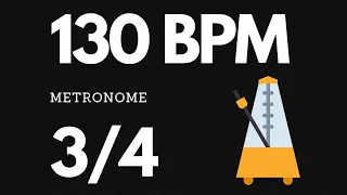 130 BPM Metronome 3/4