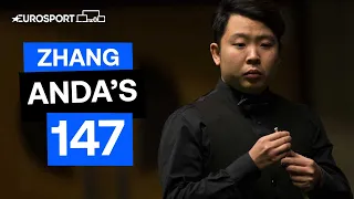 Zhang Anda scores season's first 147 in European Masters qualifying | Eurosport Snooker