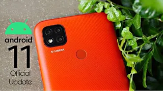 Xiaomi Redmi 9c Android 11 Official Update