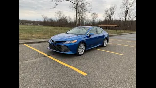 2020 Toyota Camry XLE Hybrid In Car Review