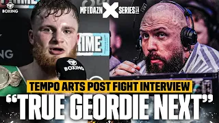 “GIVE ME TRUE GEORDIE!” | Tempo Arts knows who he wants next after KO win over Ben Knights! 😤