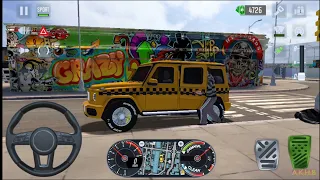 New Taxi Simulator 2023 Game Released: MERCEDES G-WAGON SIMULATOR! 💯❤👌AKH8 Gameplay