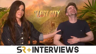 Daniel Radcliffe & Sandra Bullock on Switching Hair, Lost City & More!