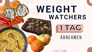 What I eat in a day I Weight Watchers I Rezepte zum Abnehmen