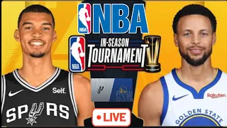 San Antonio Spurs at Golden State Warriors NBA Live Play by Play Scoreboard / Interga