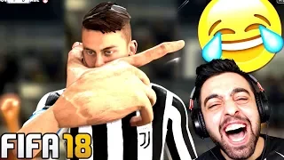 FIFA 18 GÜLDÜREN OYUN HATALARI !