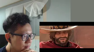 Reaction to Overwatch McCree Animated Short: Reunion - BlizzCon 2018