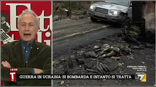 Ucraina, Marco Travaglio: "Chi può mediare? Non Biden, avrebbe potuto esserlo la UE ma ha ...