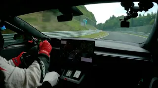 World Lap Record 7:30 min with new Tesla S Plaid 2021 on the Nürburgring