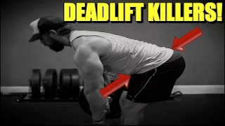 3 Most Common Deadlift Mistakes [Fix These Power Leaks for Faster Gains]