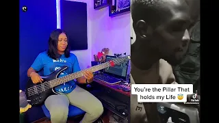 you're the pillar that holds my life  'Sweet bass moves' bass cover