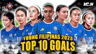 TOP 10 GOALS 2023! FILIPINAS FOOTBALL | AFC Women's Asian Cup Qualifiers [U17 & U20]