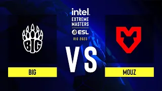 BIG vs. MOUZ - Map 1 [Overpass] - IEM Rio 2023 - Upper bracket