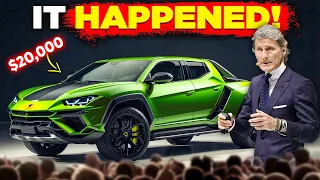 Lamborghini CEO Stuns with $20K Pickup! You Won't Believe It!