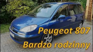 Peugeot 807 w najbogatszej wersji - turbo rodzinny van jakich już nie ma!