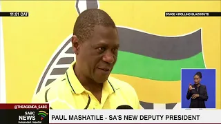 Cabinet Reshuffle | The rise of Paul Mashatile, SA's new Deputy President