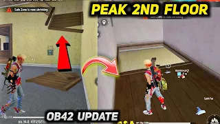 New Peak Changes - Second Floor, Rooftop Change | Free Fire OB42 Update