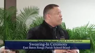 EBRP School Board Swearing-In Ceremony