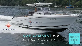 2021 Jeanneau Cap Camarat 9.0 - Test Drive & Review with Dan Jones