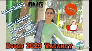 🎯#DSSSB 2023 | PRT TGT PGT Salary😱|DA-42% #motivationalvideo #teacher #teachingjobs #teachingexams