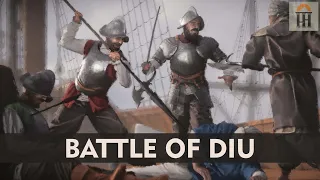 The Battle of Diu: Portugal Attacks Asia