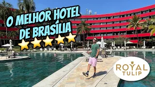 ME HOSPEDEI no HOTEL MAIS LUXUOSO de BRASÍLIA - COMO é o ROYAL TULIP ALVORADA?