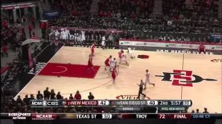 Aztecs Incredible Comeback (19-1 Run) Win Mountain West Conference Title